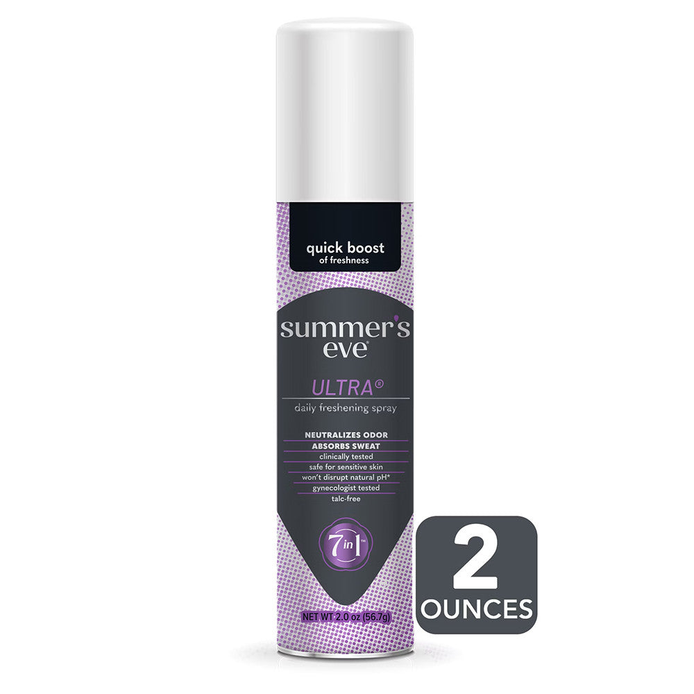 Summers Eve Feminine Deodorant Spray, Ultra Extra Strength, 2 Oz